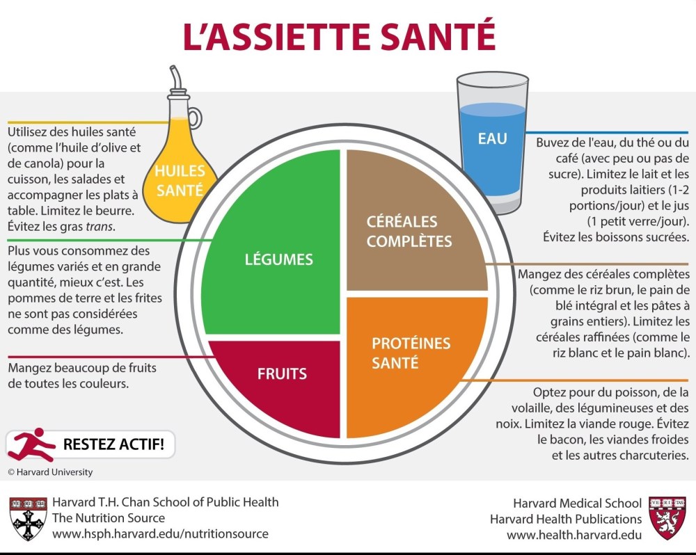Assiette santé